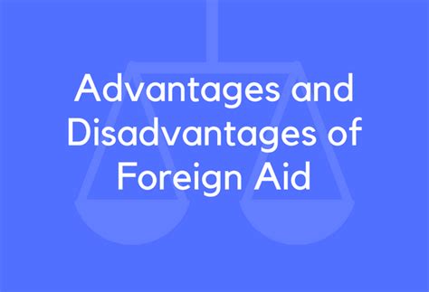 what are the negatives of donating money|20 Advantages and Disadvantages of Foreign Aid to .